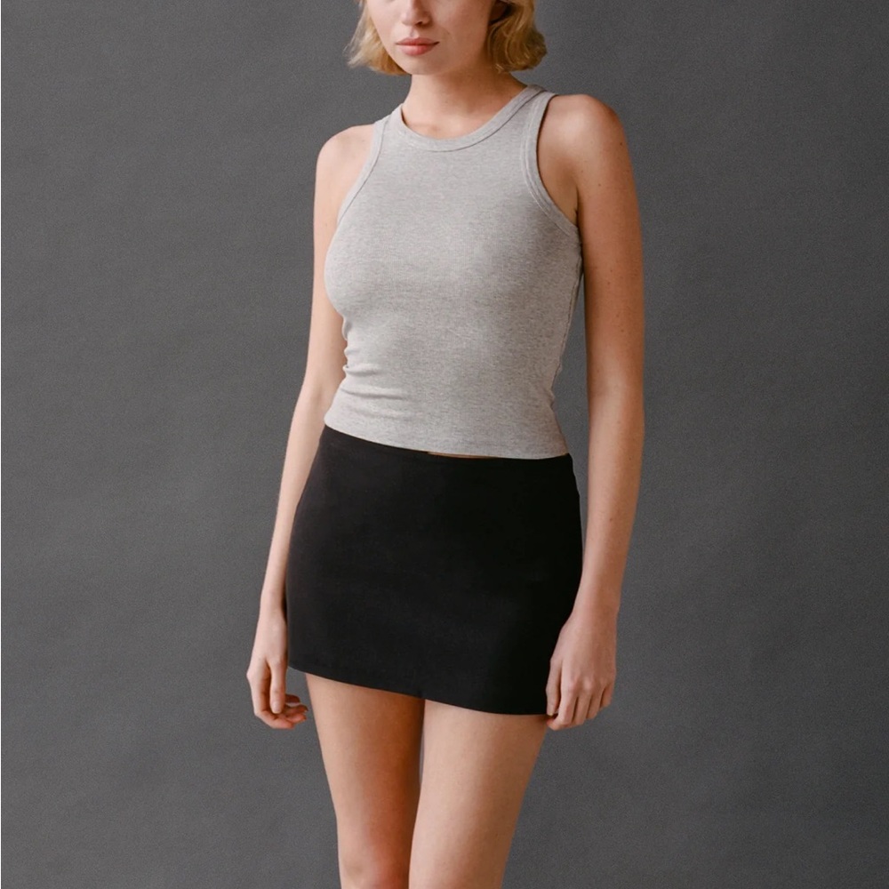 LAUD The Mini Skirt In Black Size 6